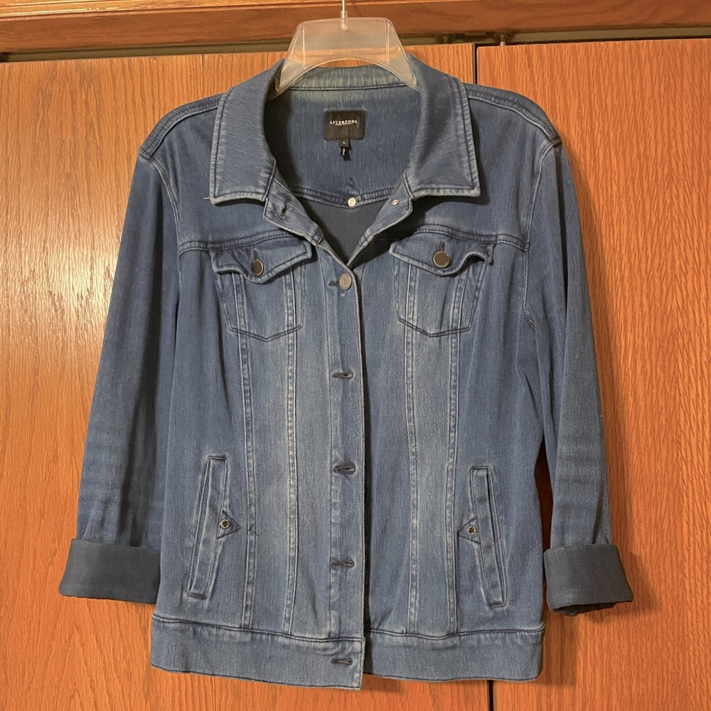 Liverpool Jean Jacket Sz L